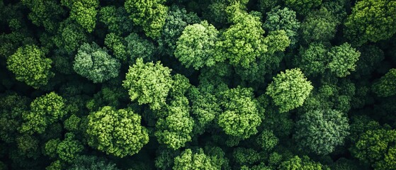 Naklejka premium Sustainability net zero carbon negative forest nature Biodiversity Diversity