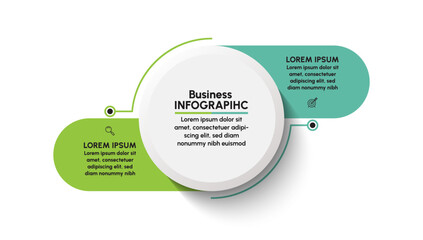 Business data visualization. timeline infographic icons designed for abstract background template milestone element modern diagram process technology digital marketing data presentation chart Vector