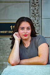 Model with sincerity