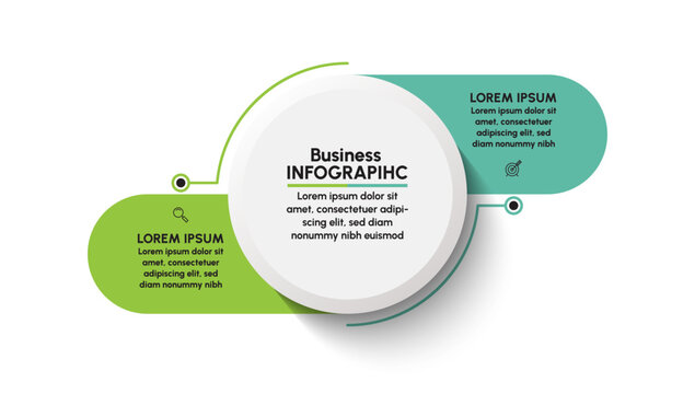 Business data visualization. timeline infographic icons designed for abstract background template milestone element modern diagram process technology digital marketing data presentation chart Vector