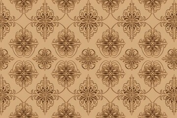 Abstract textile decoration pattern 