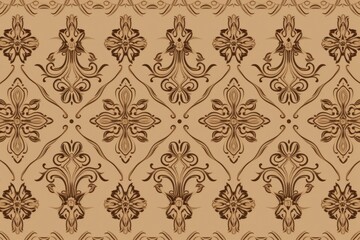 Abstract textile decoration pattern 