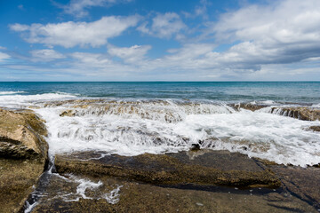 Scenic coastal views of Oahu on a sunny day
