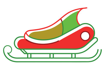 Creative Christmas  icon Vector Art Illustration