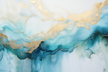 Abstract alcoholic ink watercolor ink art