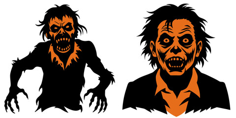 Fototapeta premium Halloween Visuals - Spooky Collection of Halloween-Themed Designs