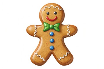 gingerbread man isolated