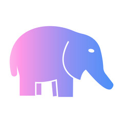 elephant Gradient icon