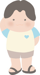 Obraz premium 어린이 남아