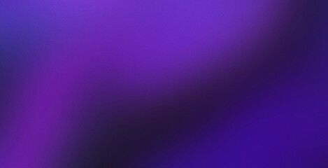 Fototapeta premium abstract purple gradient background colors with noise effect Grain wallpaper Grainy noisy textured blurry texture Digital noise gradient. Nostalgia, vintage 70s, 80s style.