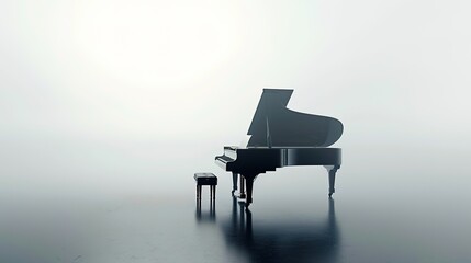 piano and chair