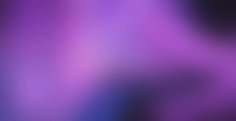 abstract purple gradient background colors with noise effect Grain  wallpaper Grainy noisy textured blurry texture Digital noise gradient. Nostalgia, vintage 70s, 80s style.