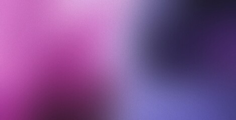 abstract purple gradient background colors with noise effect Grain  wallpaper Grainy noisy textured blurry texture Digital noise gradient. Nostalgia, vintage 70s, 80s style.
