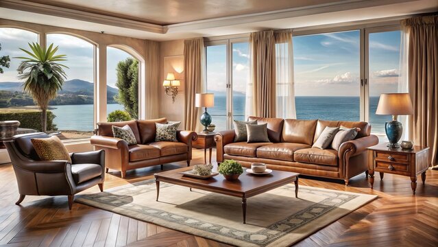 Luxurious Italian furniture blends rich woods and supple leathers with the warmth of dawn, evoking la dolce vita and effortless sophistication.