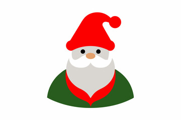 Christmas Santa Claus vector art illustration
