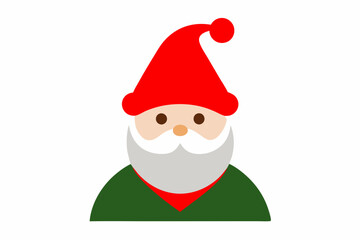 Obraz premium Christmas Santa Claus vector art illustration