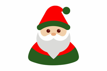 Christmas Santa Claus vector art illustration
