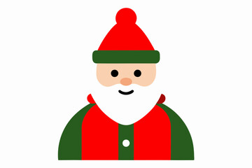 Christmas Santa Claus vector art illustration