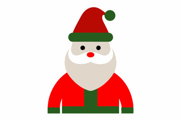 Christmas Santa Claus vector art illustration