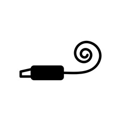 Confetti Solid Black