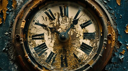 Obraz premium clock pattern wallpaper