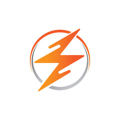 lightning bolt logo. Thunderbolt icon, Flash Thunderbolt Energy Power Logo vector , electric power logo, northern power, energy symbol, electric logo design vector silhouette, 