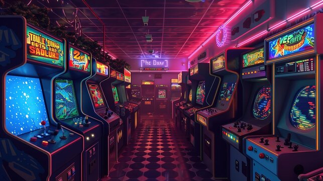 arcade centre wallpaper