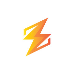 lightning bolt logo. Thunderbolt icon, Flash Thunderbolt Energy Power Logo vector , electric power logo, northern power, energy symbol, electric logo design vector silhouette, 