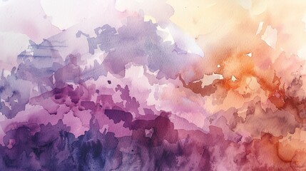 Fototapeta premium Watercolour pattern wallpaper