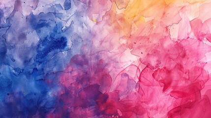 Fototapeta premium Watercolour pattern wallpaper