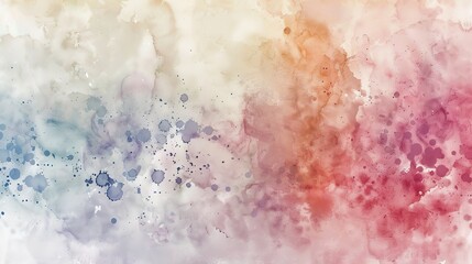 Fototapeta premium Watercolour pattern wallpaper