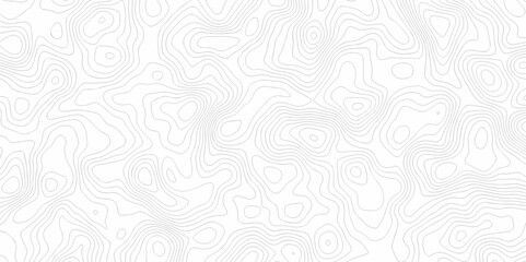 Vector topo map seamless wave topography map pattern camping grid cartography diagram black and white geometric carve wave line. abstract landscape topography line map wavy texture design background.