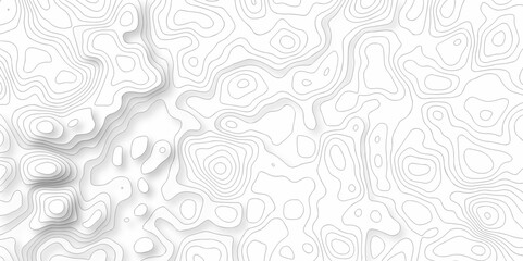 Vector topo map seamless wave topography map pattern camping grid cartography diagram black and white geometric carve wave line. abstract landscape topography line map wavy texture design background.