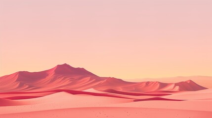 Naklejka premium Desert pattern wallpaper