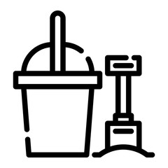 playing with sand  in cutline icon style- sand, beach, child, fun, vacation, travel, sea, kid, childhood, summer, play, oc