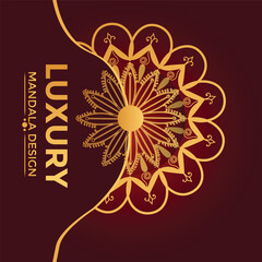 Luxury mandala background with floral ornament pattern, mandala design, Vector mandala