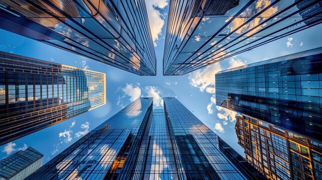 skycraper pattern wallpaper