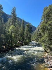 Obraz premium river in the mountains