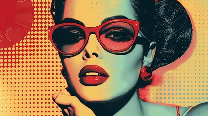 Retro color halftone effect actions for Photoshop, 