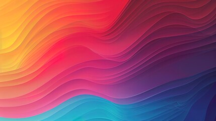 Obraz premium Rainbow pattern wallpaper