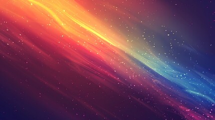 Fototapeta premium Rainbow pattern wallpaper