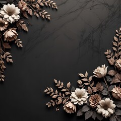 background with flowers