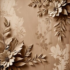 background with flowers