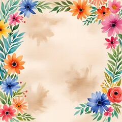 background with flowers