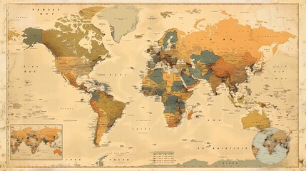Vector map builder, customizable world maps, 