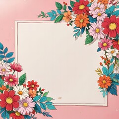 floral frame
