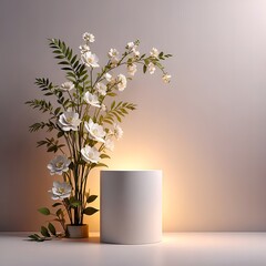 bouquet of flowers in a vase