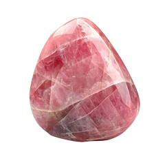 A beautiful rose quartz crystal.