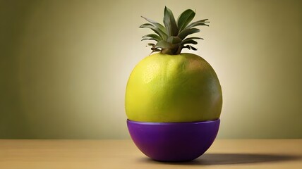 green apple on a table