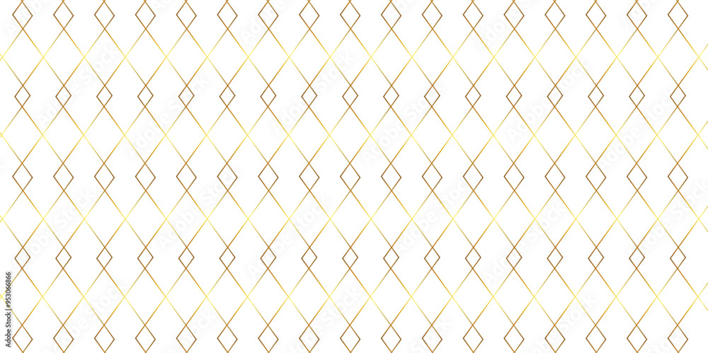 Poster abstract golden linear graphic ornament. arabian stylish seamless pattern on white background. creat